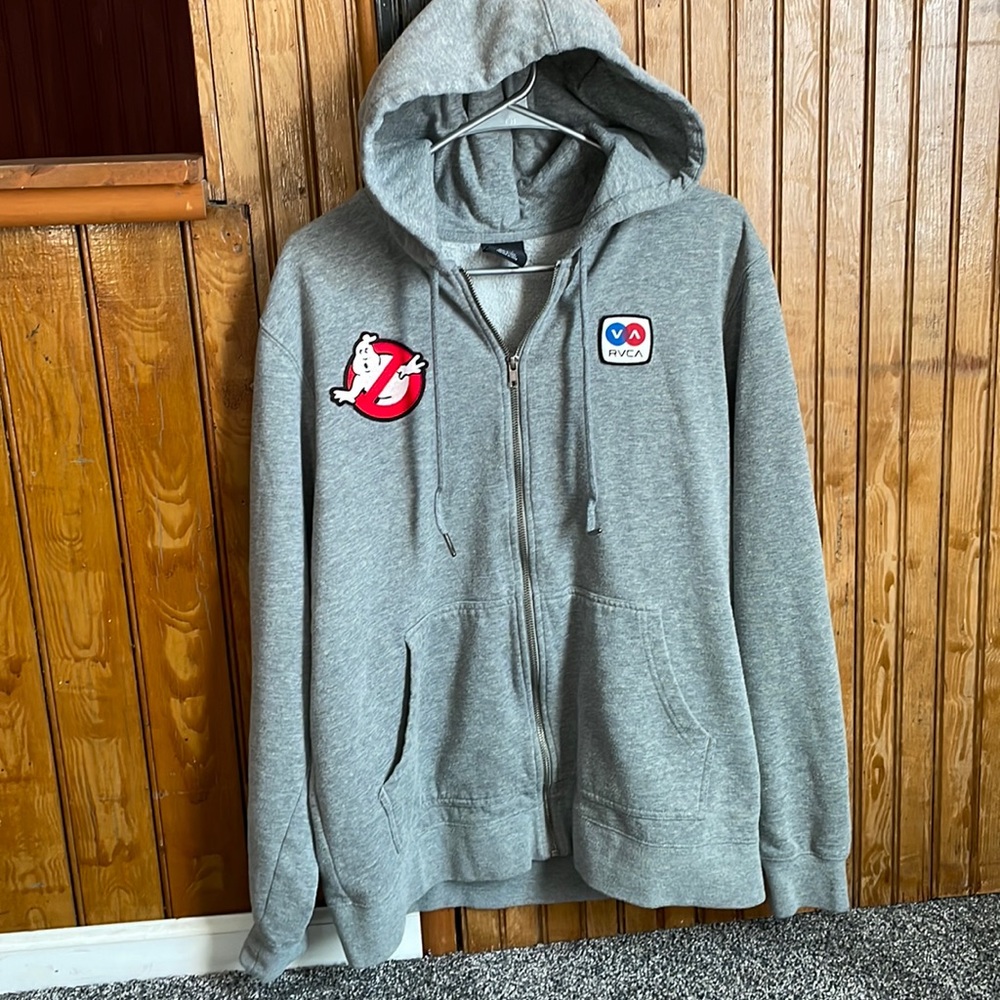 Rare!! Men’s RVCA Ghostbusters hoodie L
